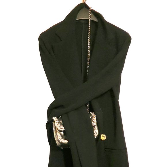 PROENZA SCHOULER Asymmetric Textured Suiting Blazer Jacket - Picture 13 of 15